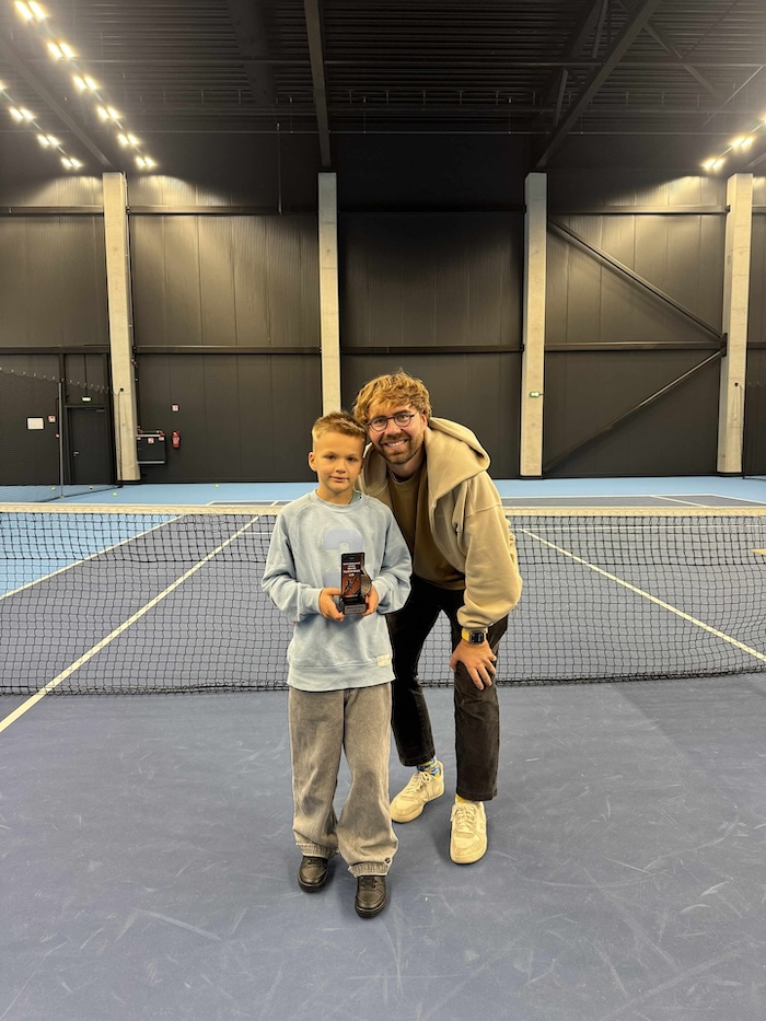 Pirmasis žingsnis į nacionalinę areną: Tennis Space akademijos U9 žaidėjai debiutavo Widen arenoje 556820312 17895406023304220 9116875453821819993 n